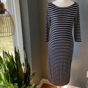 JustFab Black & White dress